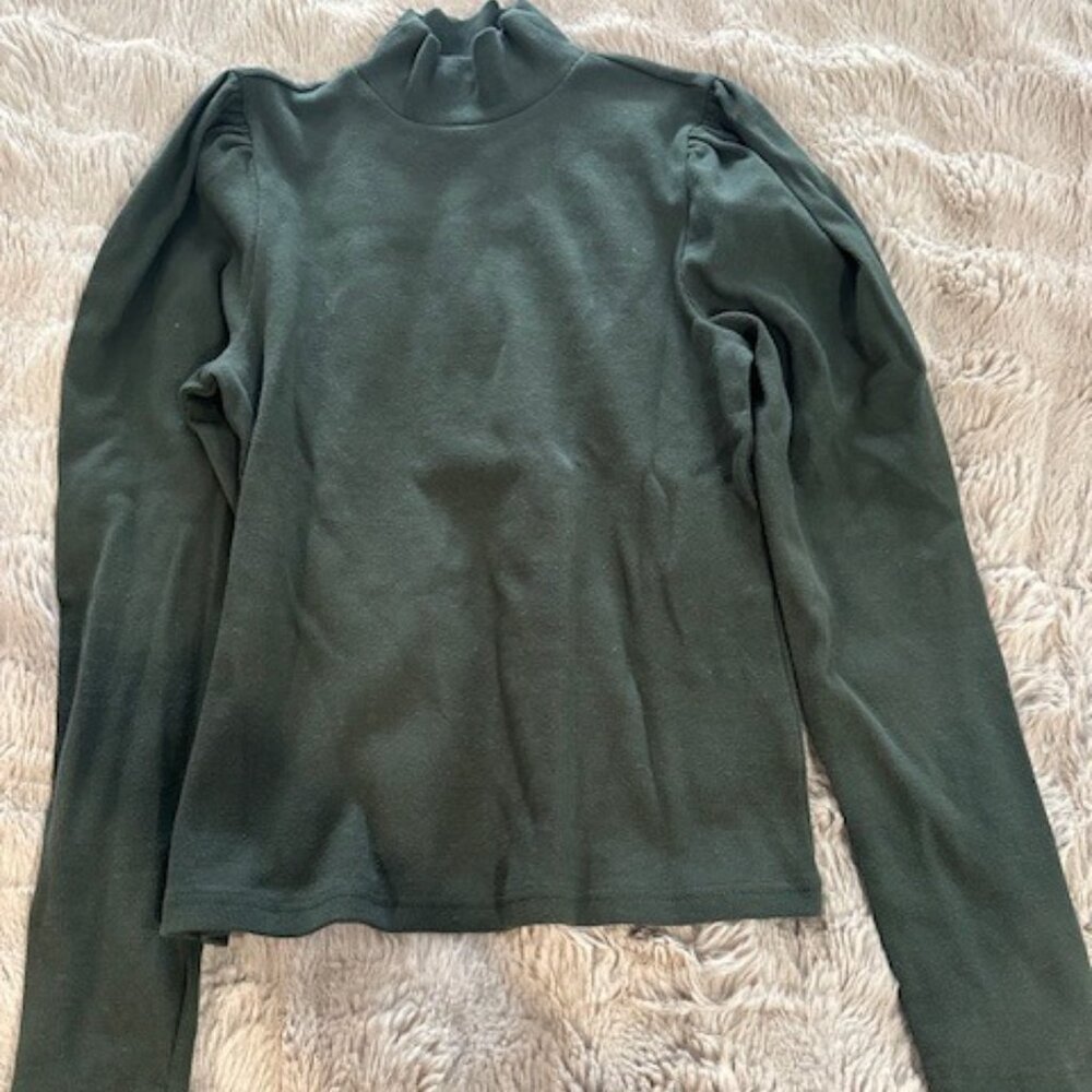 NWT Olive Green Gap Turtleneck L